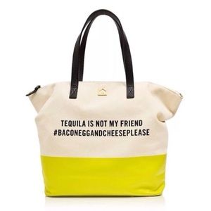 Kate Spade ♠️ Call to Action Tequila weekend tote